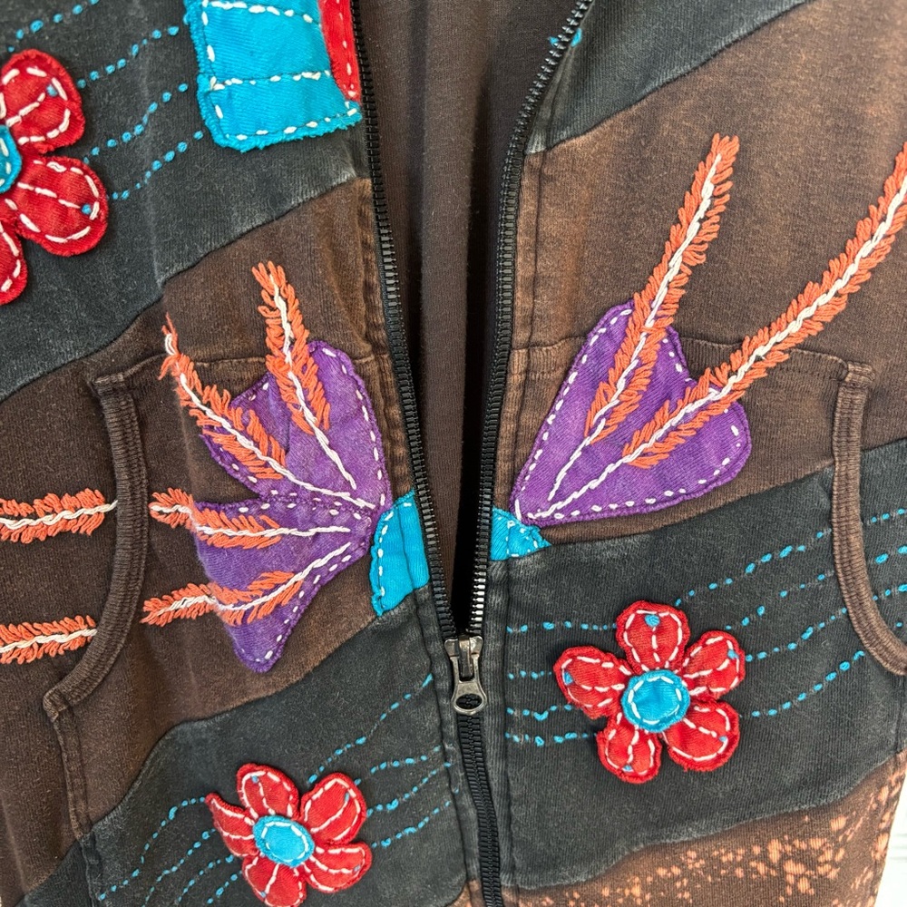 Rising International Multicolor Patterned Midi Dr… - image 3